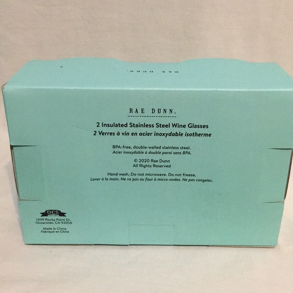 NEW Rae Dunn Good Egg Bad Egg Wine Glasses - Picture 5 of 5